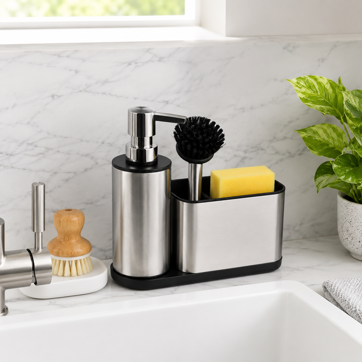 Kitchen Sink Soap Pump Organizer