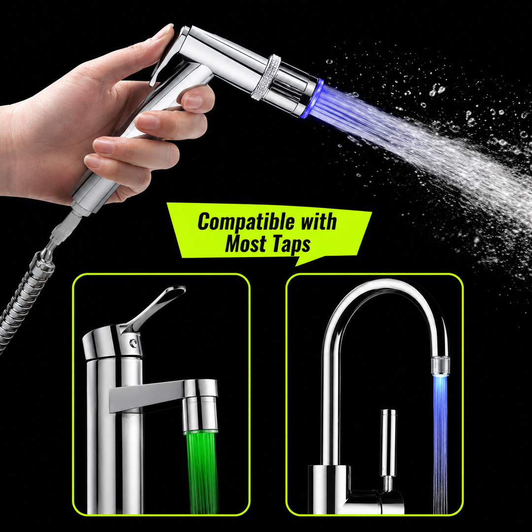 Temperature Glow Color Change Faucet