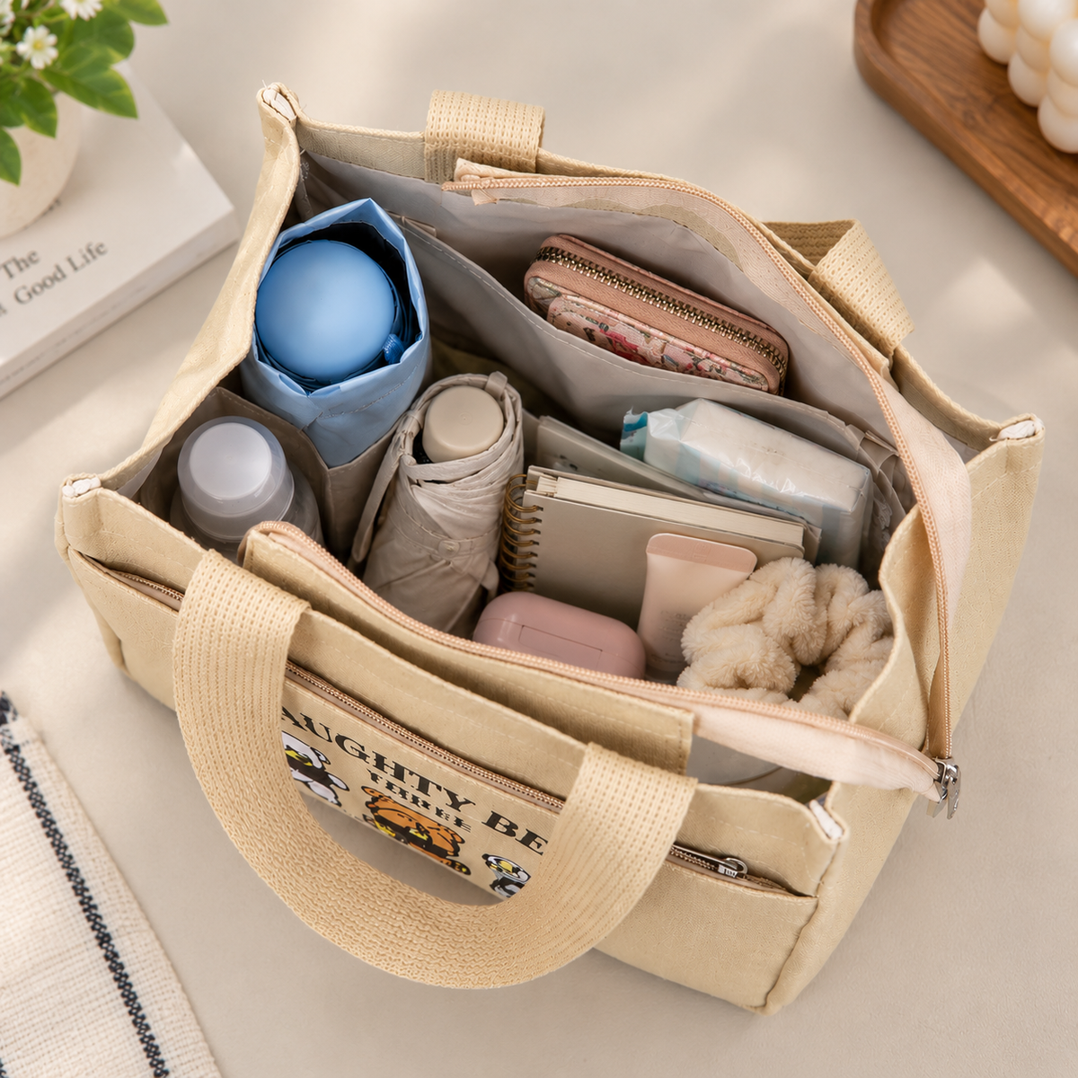 Cute Multipurpose Storage Tote Bag