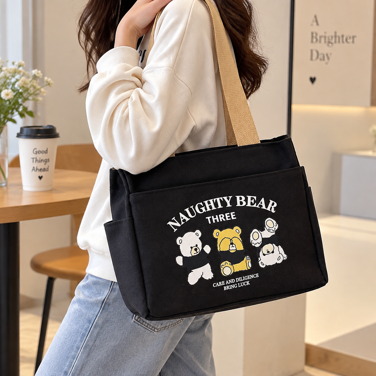 Cute Multipurpose Storage Tote Bag