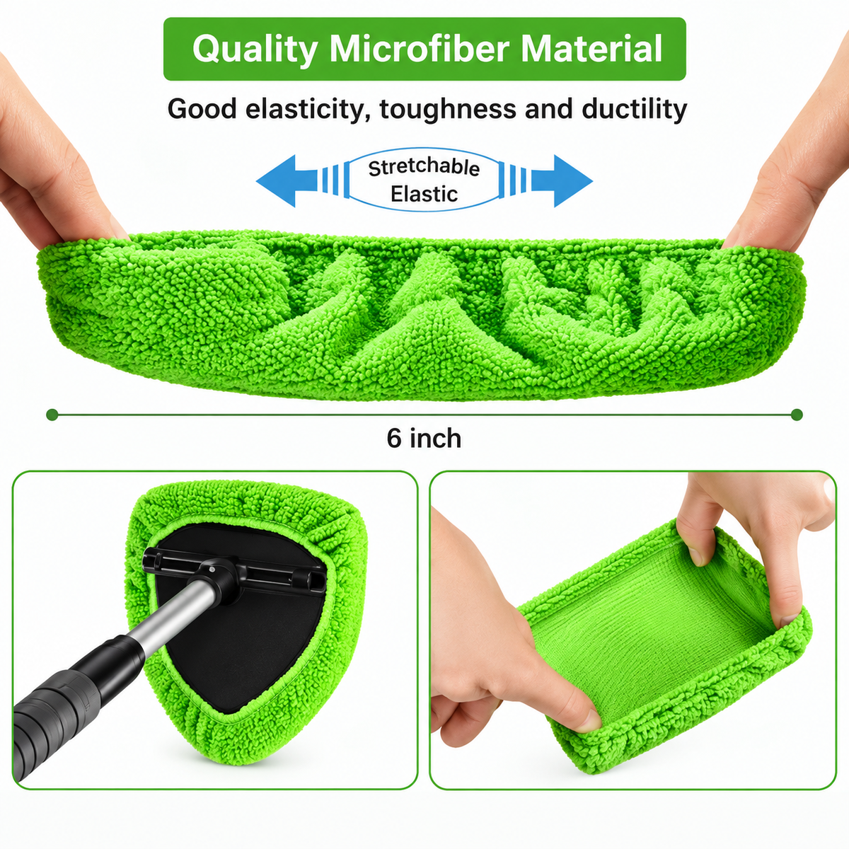 Extendable Windshield Cleaning Tool