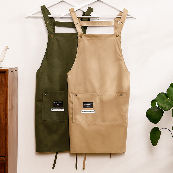 Everyday Apron with Towel Clip & Pockets