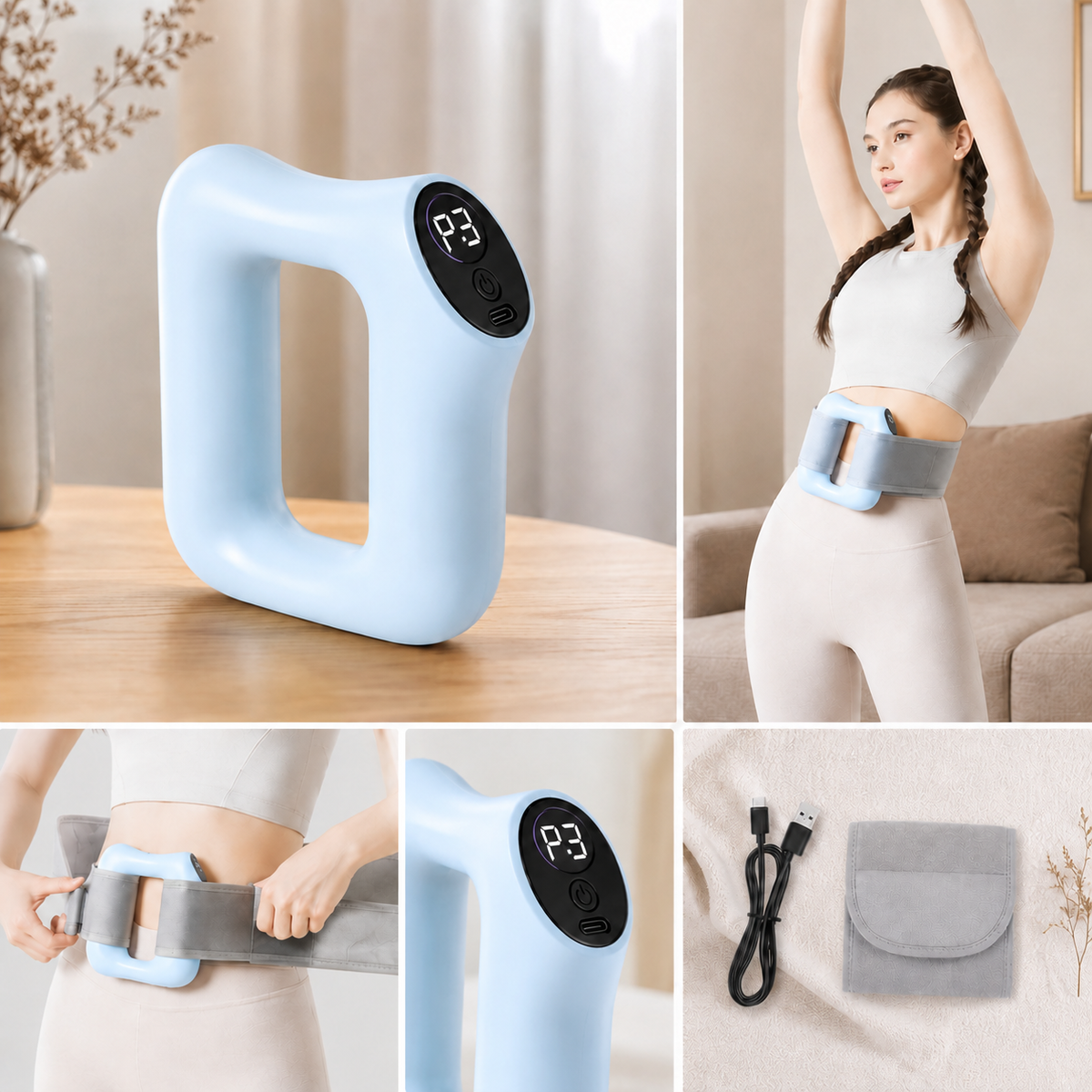 Silent Pulse Body Massager