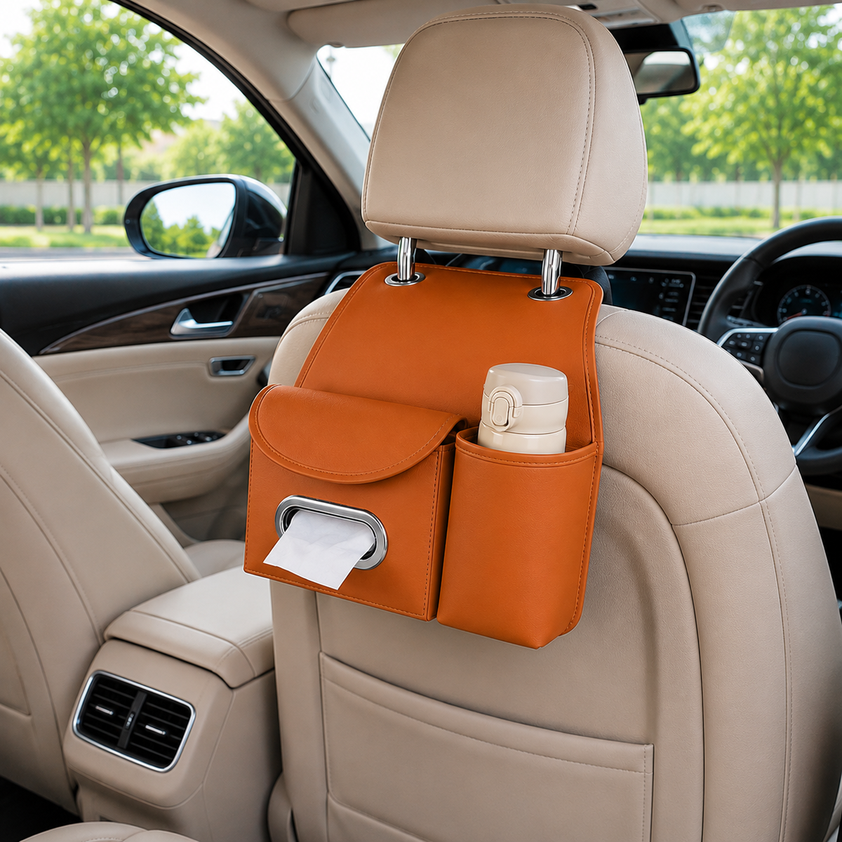 Premium Car Back Seat Organizer
