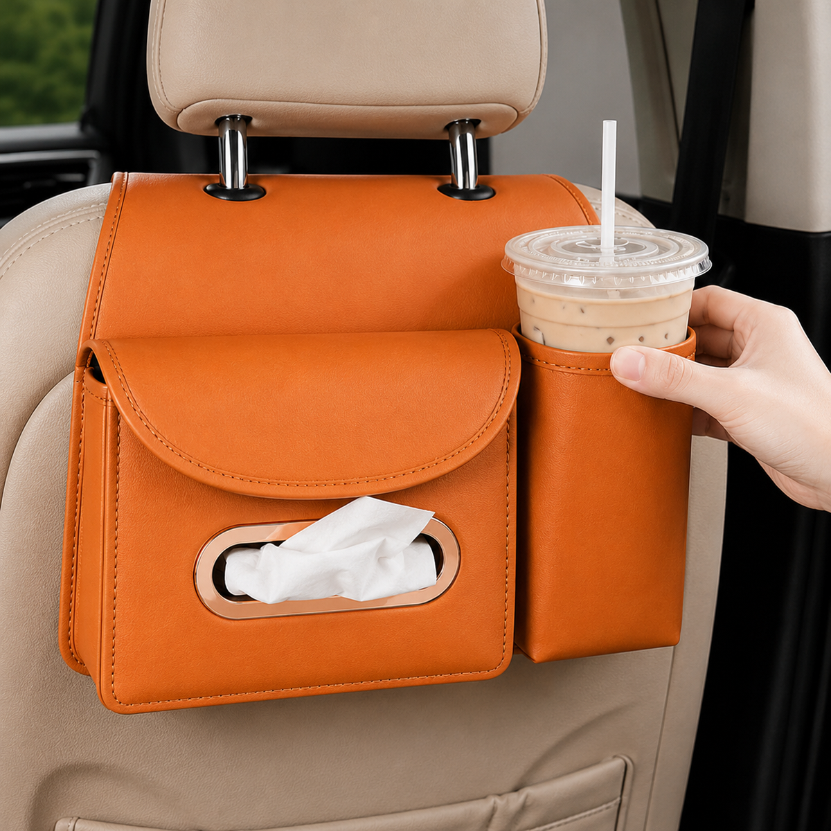 Premium Car Back Seat Organizer