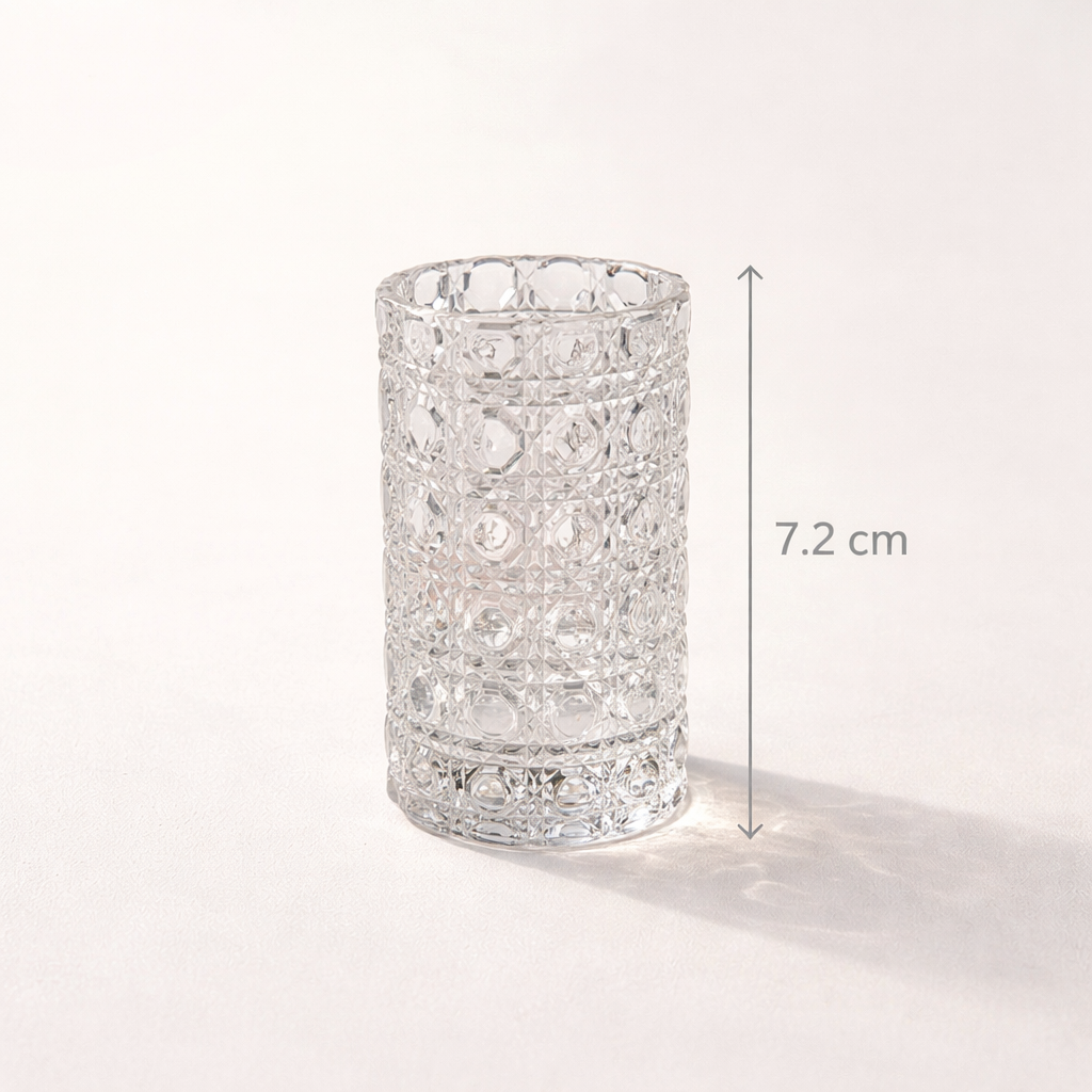Crystal Spark Shot Glasses
