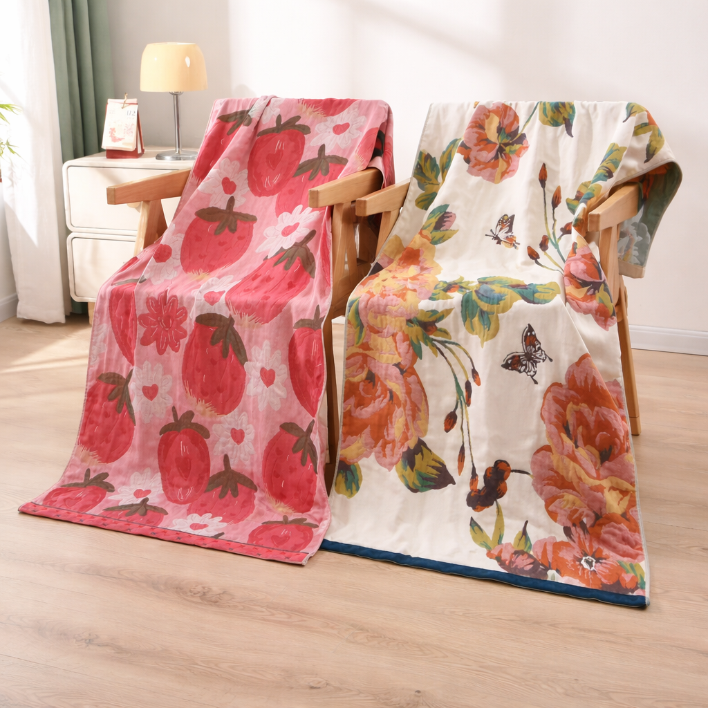 SoftTwist RosePetal Bath Wrap