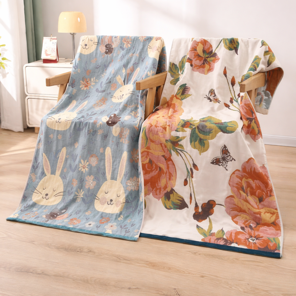 SoftTwist RosePetal Bath Wrap