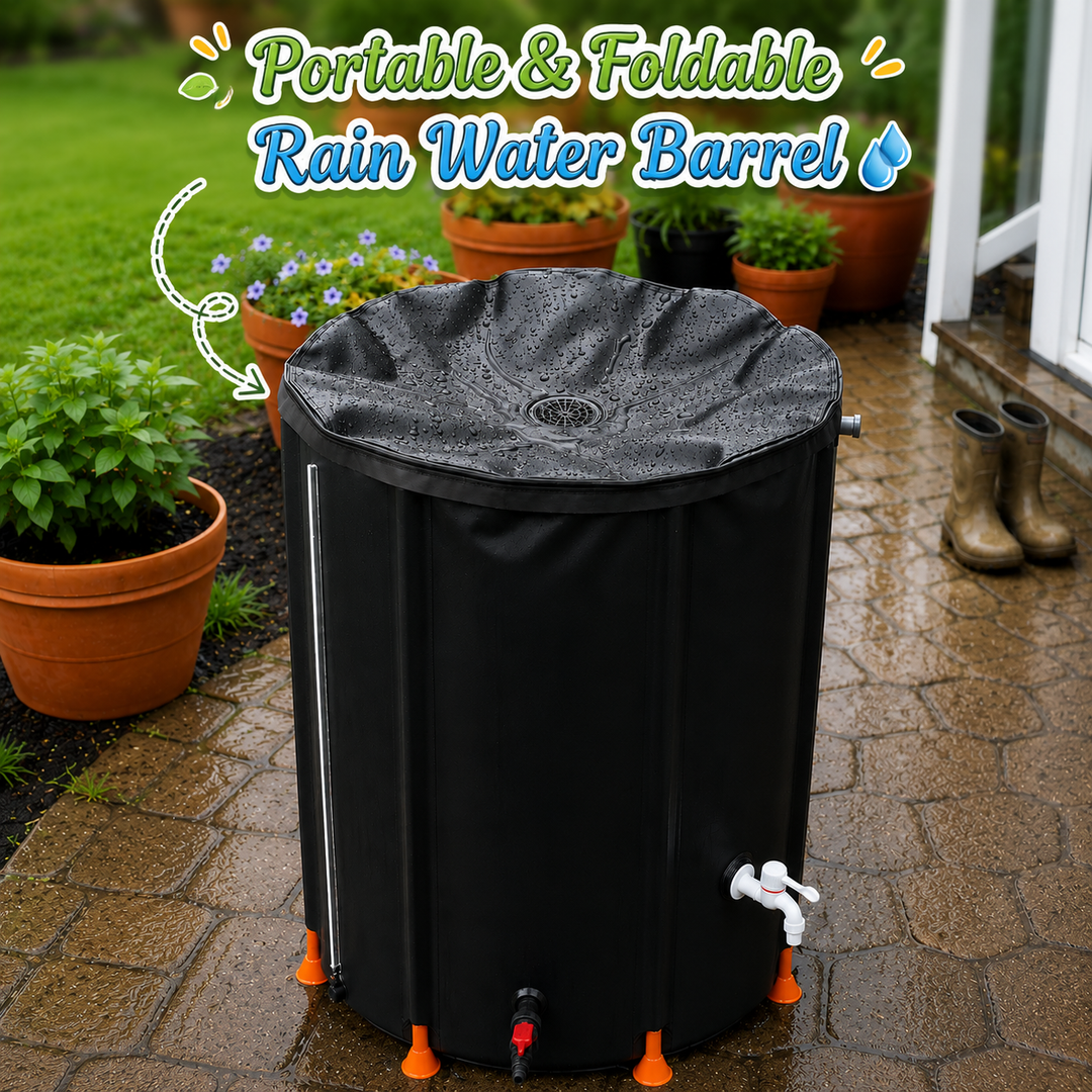 Portable & Foldable Rain Water Barrel