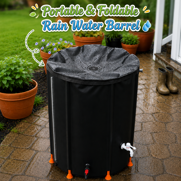 Portable & Foldable Rain Water Barrel