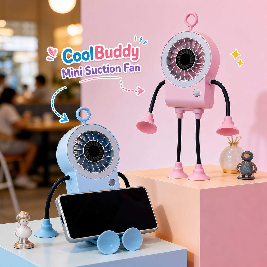 CoolBuddy Mini Suction Fan