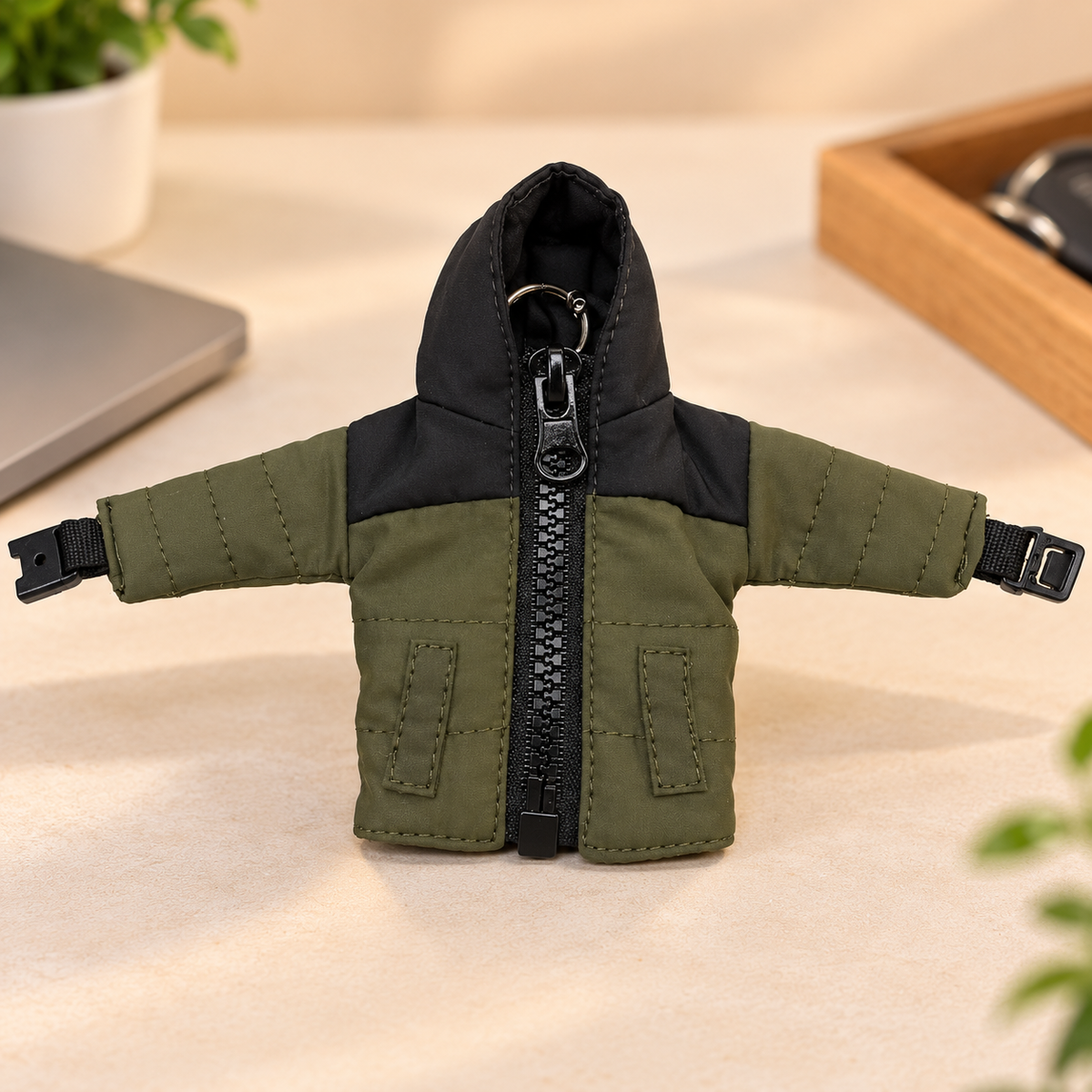 Cute Jacket Keychain Holder