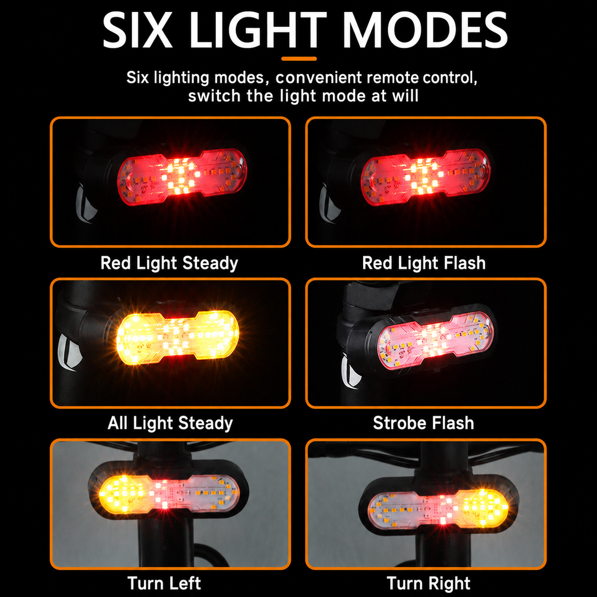 Wireless Bicycle Indicator Light