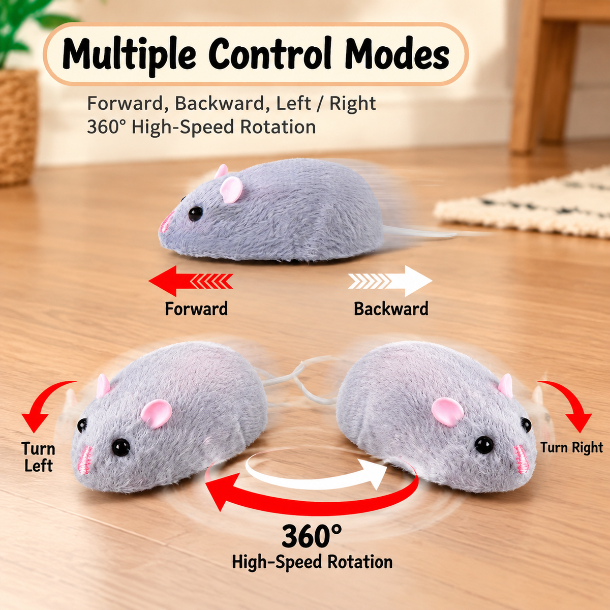 Kids Remote Control Mouse Toy