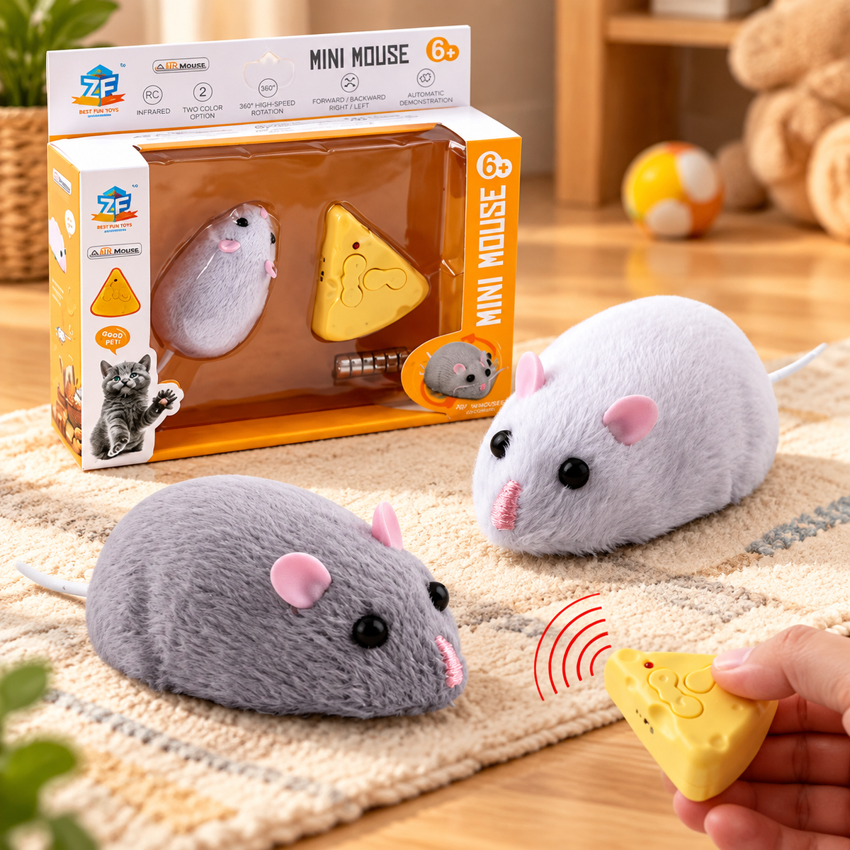 Kids Remote Control Mouse Toy