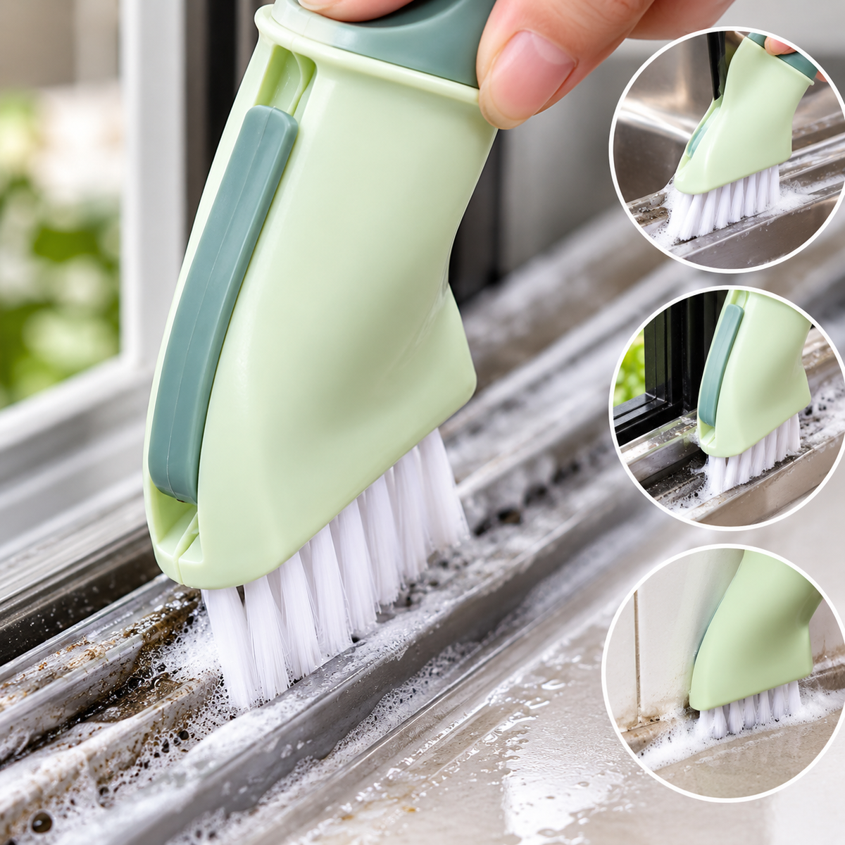 Multifunctional Bottle Attach Cleaning Brush