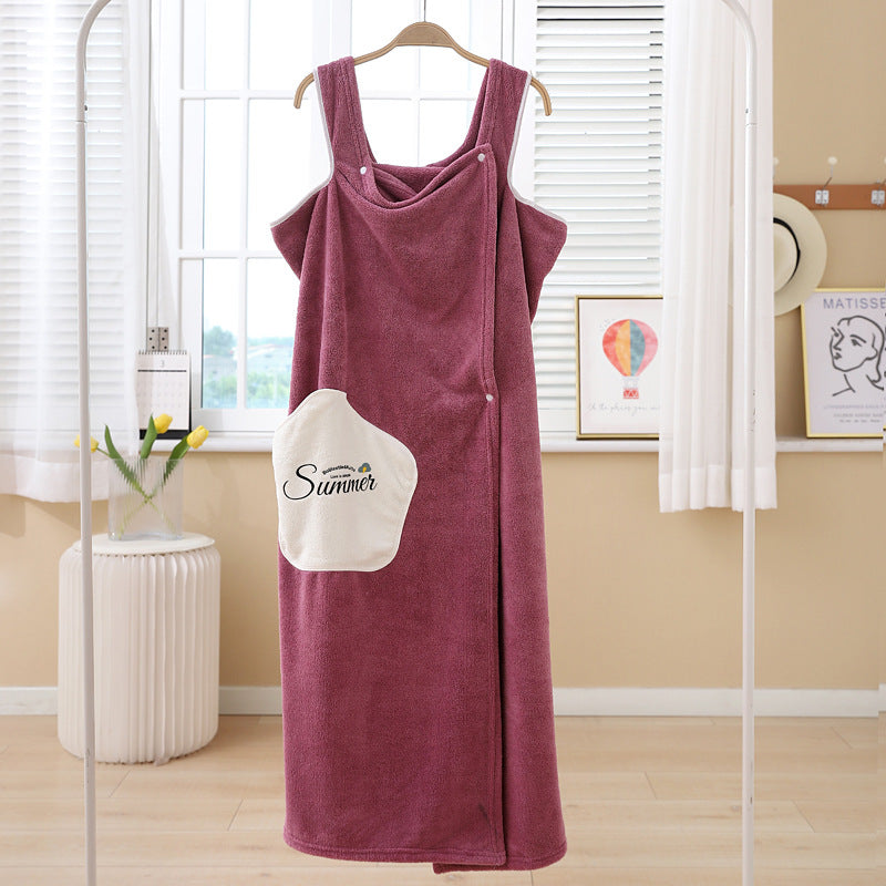 ComfyWrap Wearable Bathrobe Towel