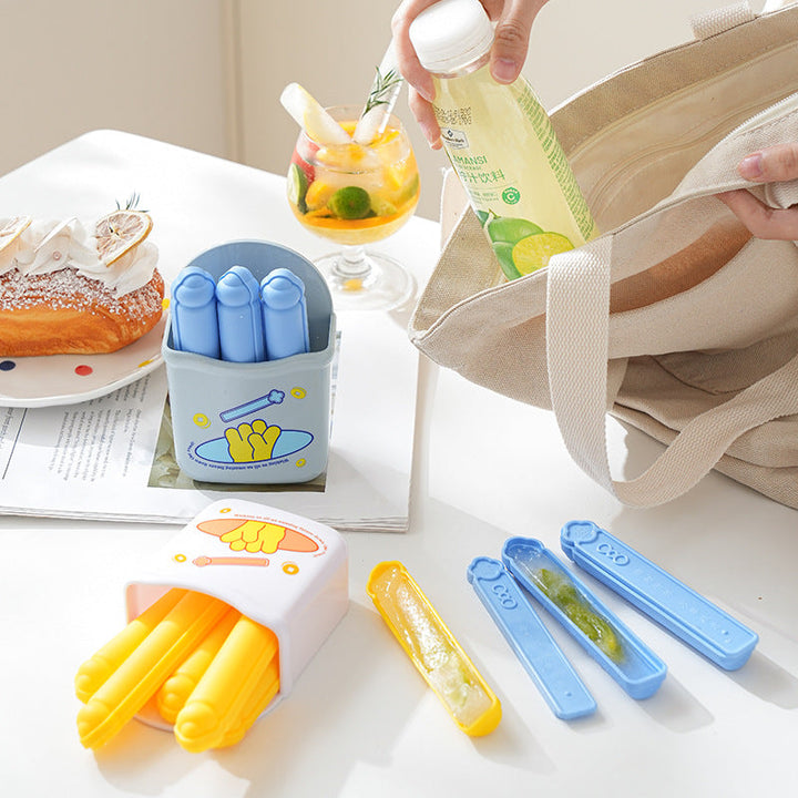Fridge-Mount Sleek Ice Stick Mold