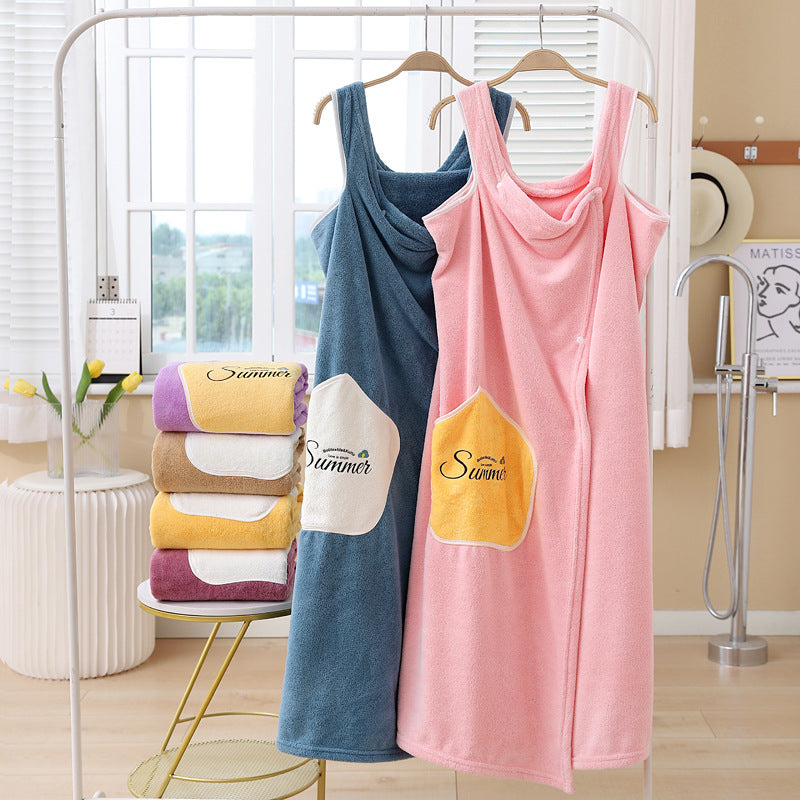 ComfyWrap Wearable Bathrobe Towel