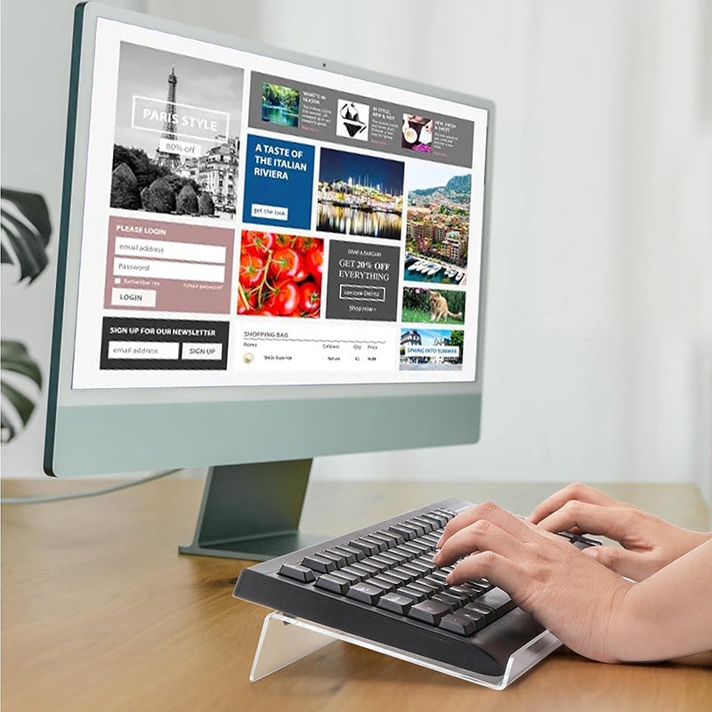 Keyboard Lift Stand for Typing Support