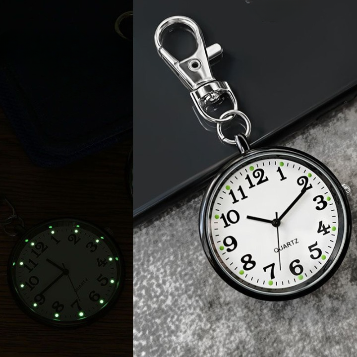 Pocket Watch Keychain