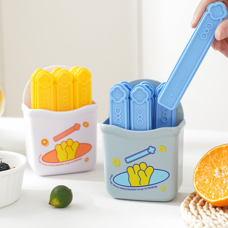 Fridge-Mount Sleek Ice Stick Mold