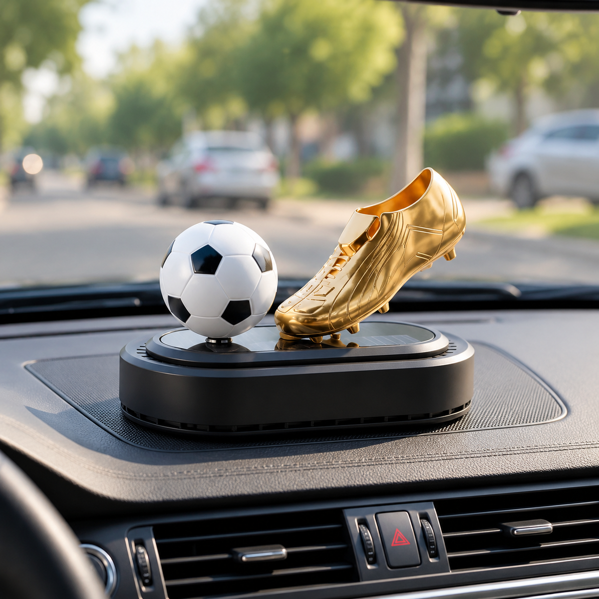 Premium Solar Rotating Car Freshener
