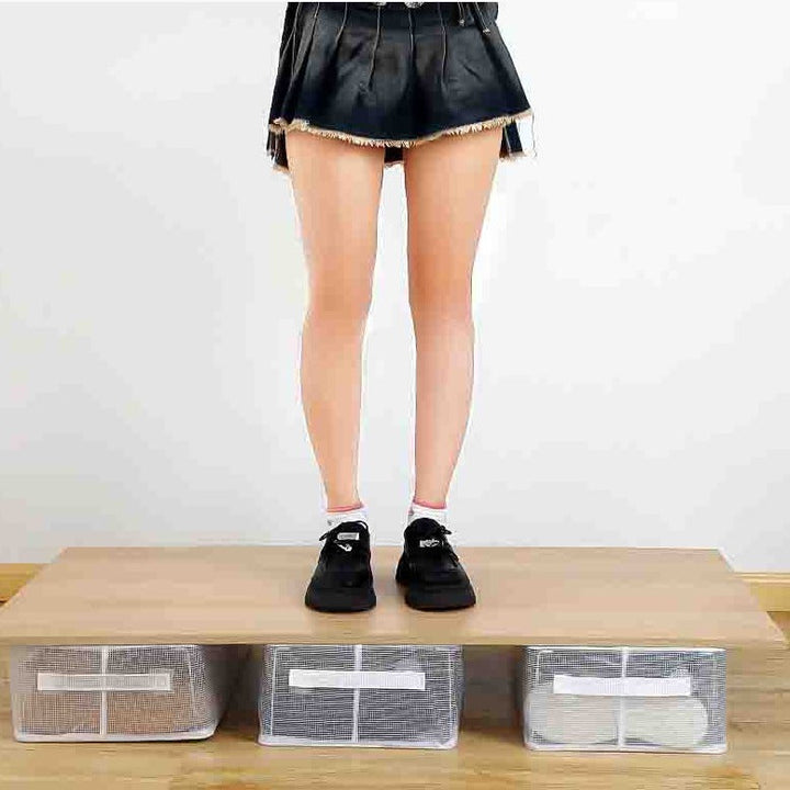 PVC Foldable Transparent Storage Box for Shoes, Toys, Clothes, Books etc.