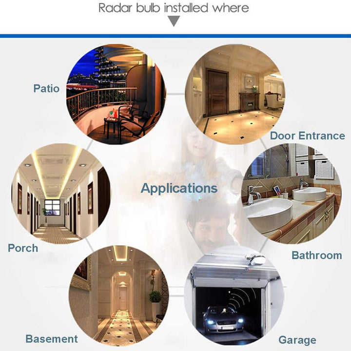 Infrared Motion Sensor Light Socket
