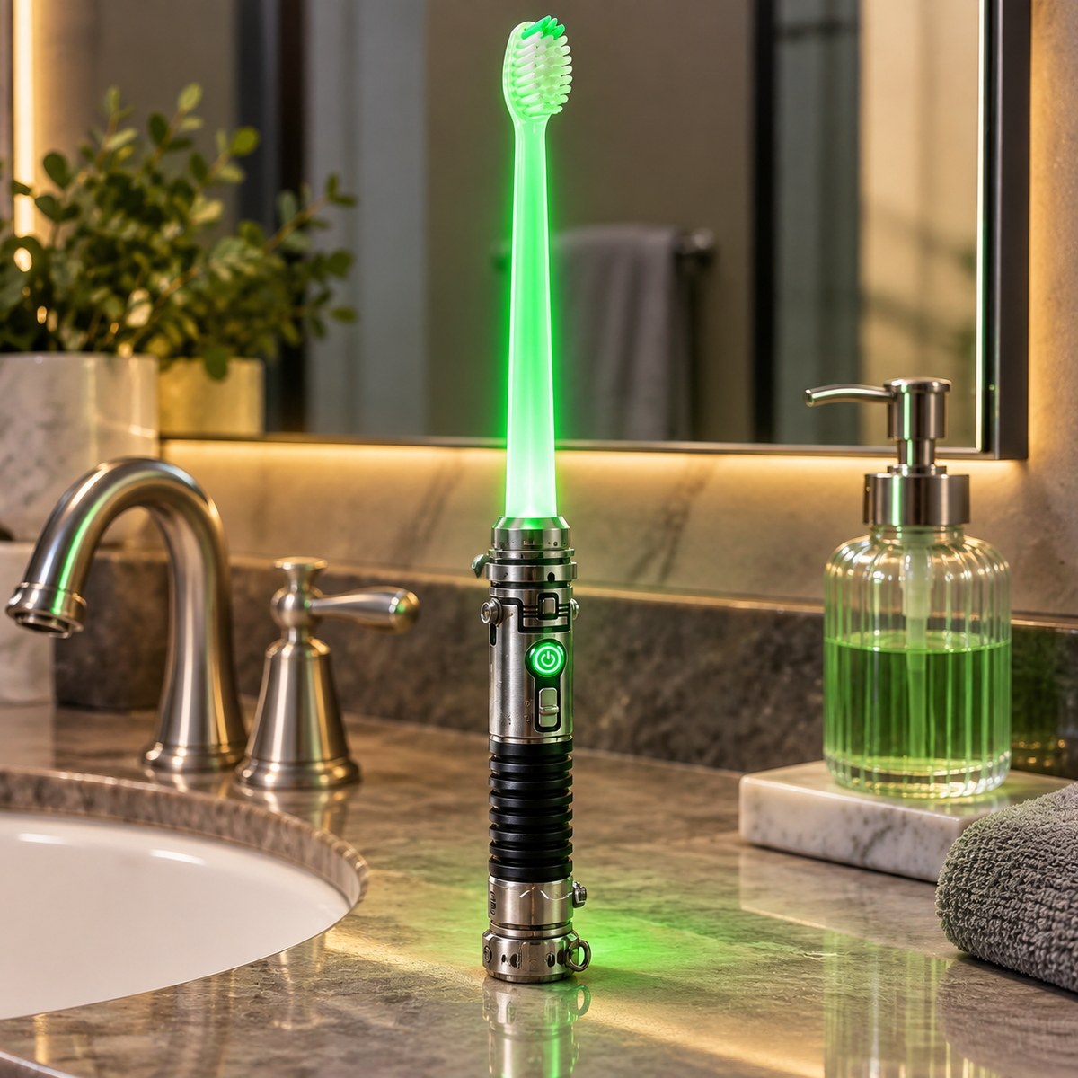 Smart LED Glow Toothbrush