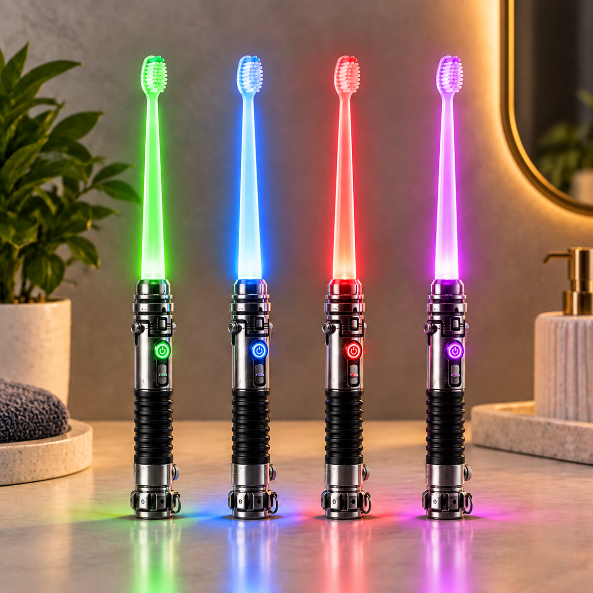 Smart LED Glow Toothbrush
