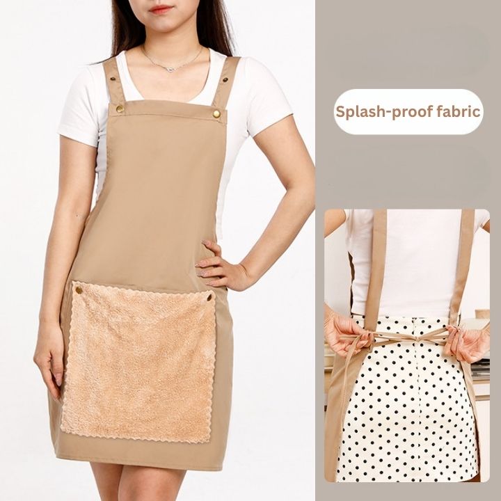 Everyday Apron with Towel Clip & Pockets