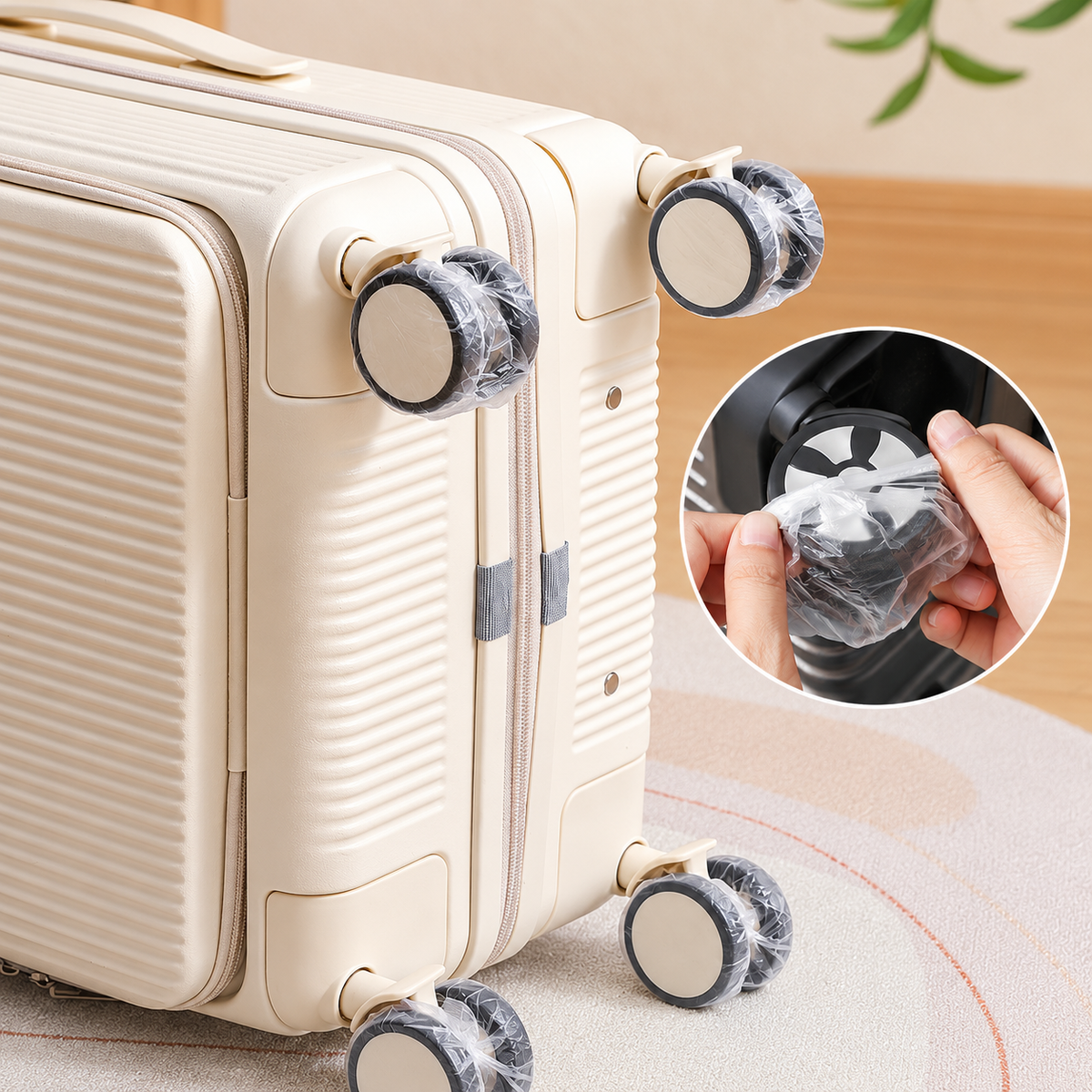 Stretchable Suitcase Wheel Covers
