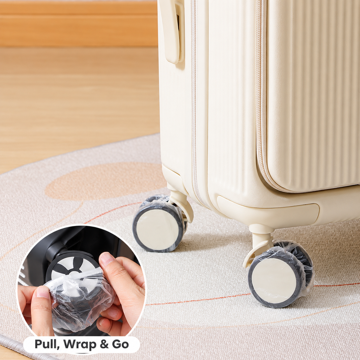 Stretchable Suitcase Wheel Covers