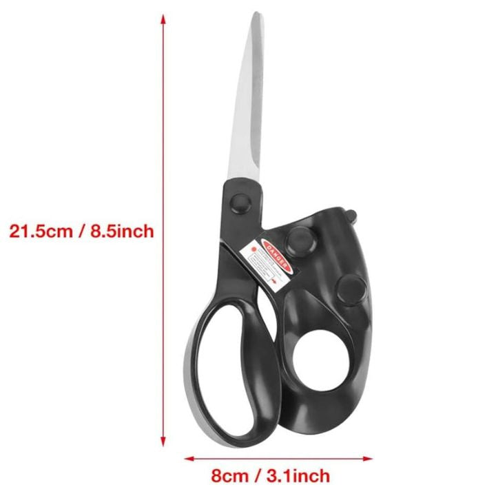Infrared Laser Guided Cutting Scissors