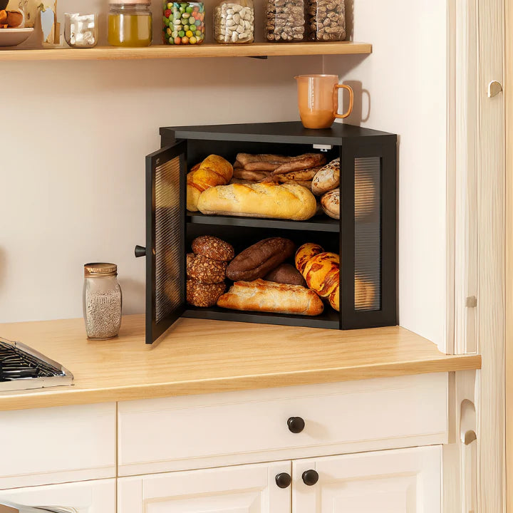 Premium Stylish Kitchen Corner Bread Box