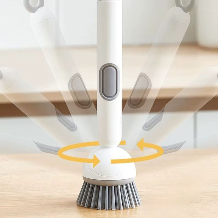 FlexiClean Soap Dispensing Brush