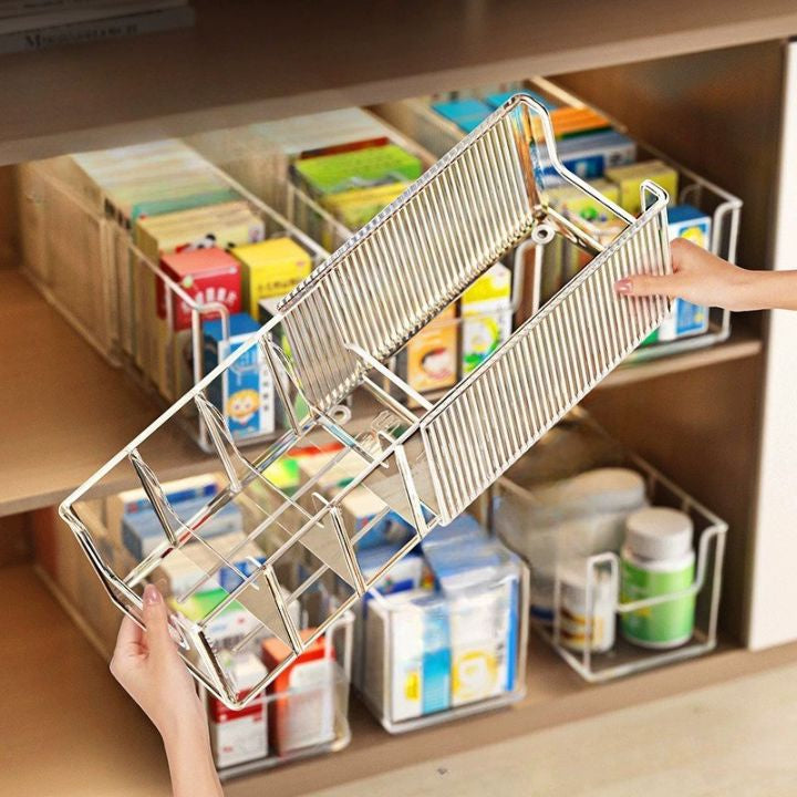QuickFind Expandable Medicine Organizer