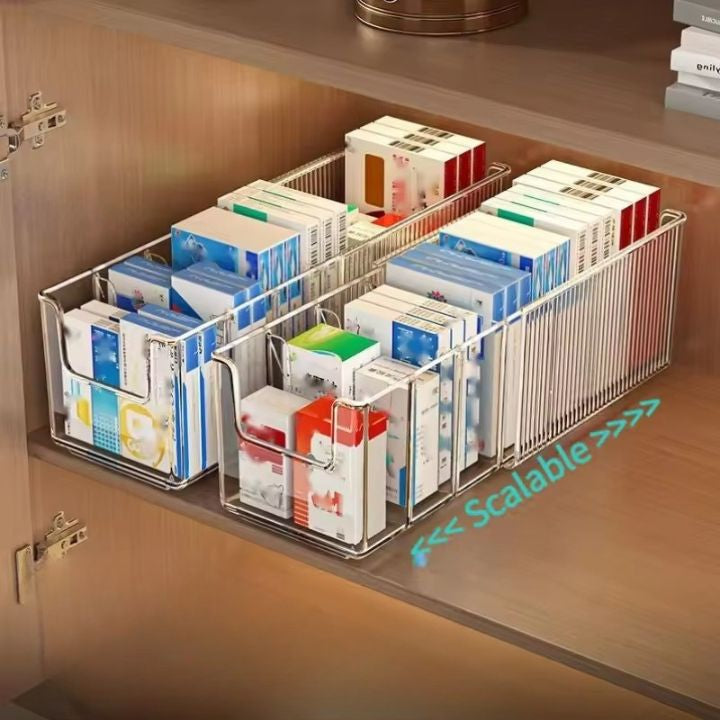 QuickFind Expandable Medicine Organizer