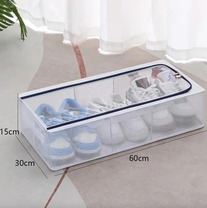 PVC Foldable Transparent Storage Box for Shoes, Toys, Clothes, Books etc.