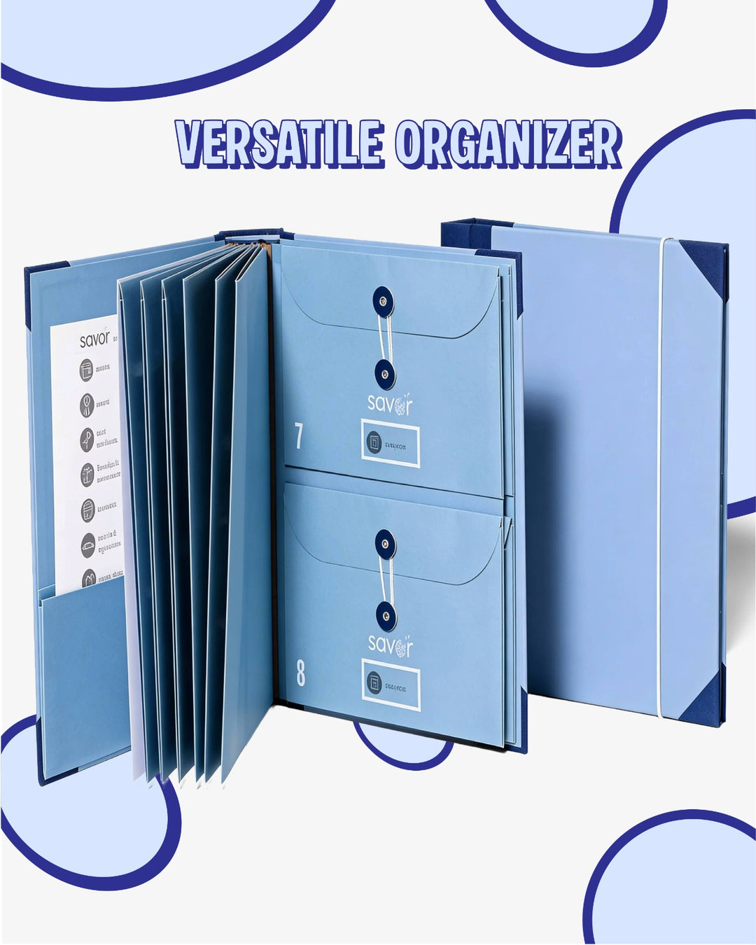 Premium Folio Document Organizer