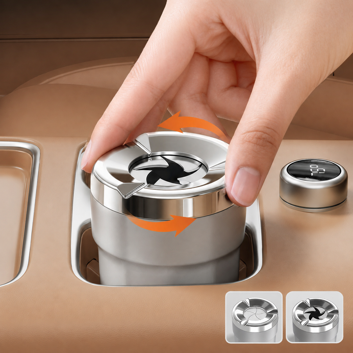 Smart Car Ash Collector Bin