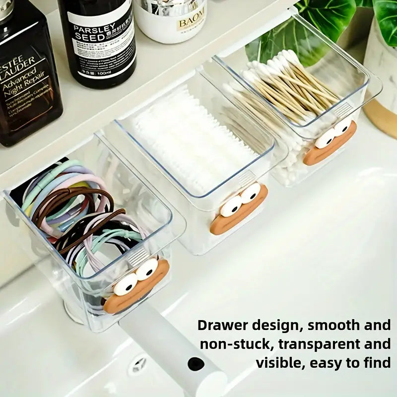 Pull-Out Transparent Drawer Storage Box