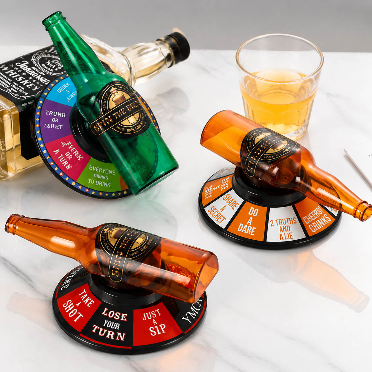 Bottle Dare Challenge Wheel