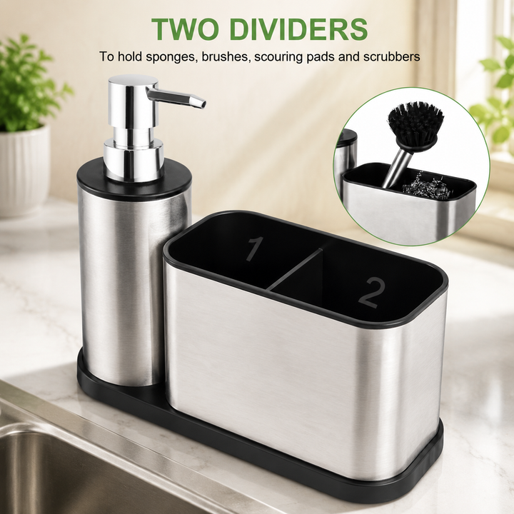 Kitchen Sink Soap Pump Organizer