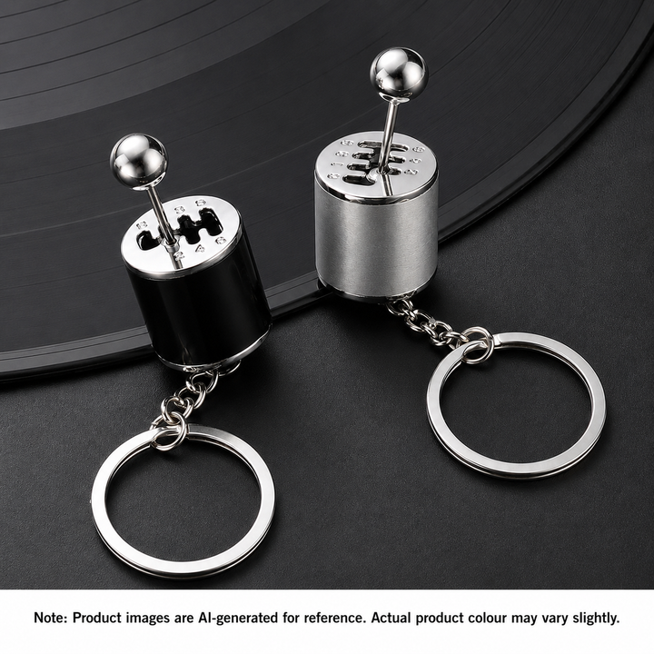 Manual Gear Shift Keychain