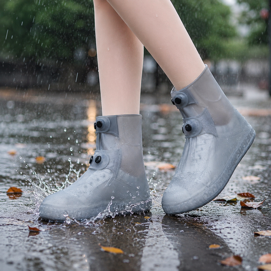 Stylish Silicone Waterproof Shoe Cover