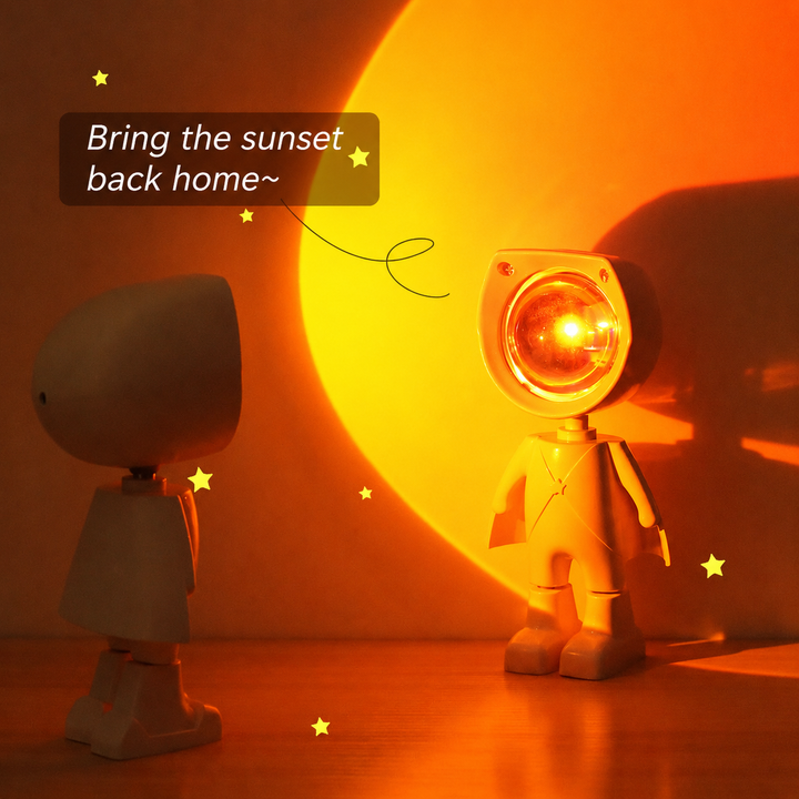 Astronaut Dreamy Sunset Lamp