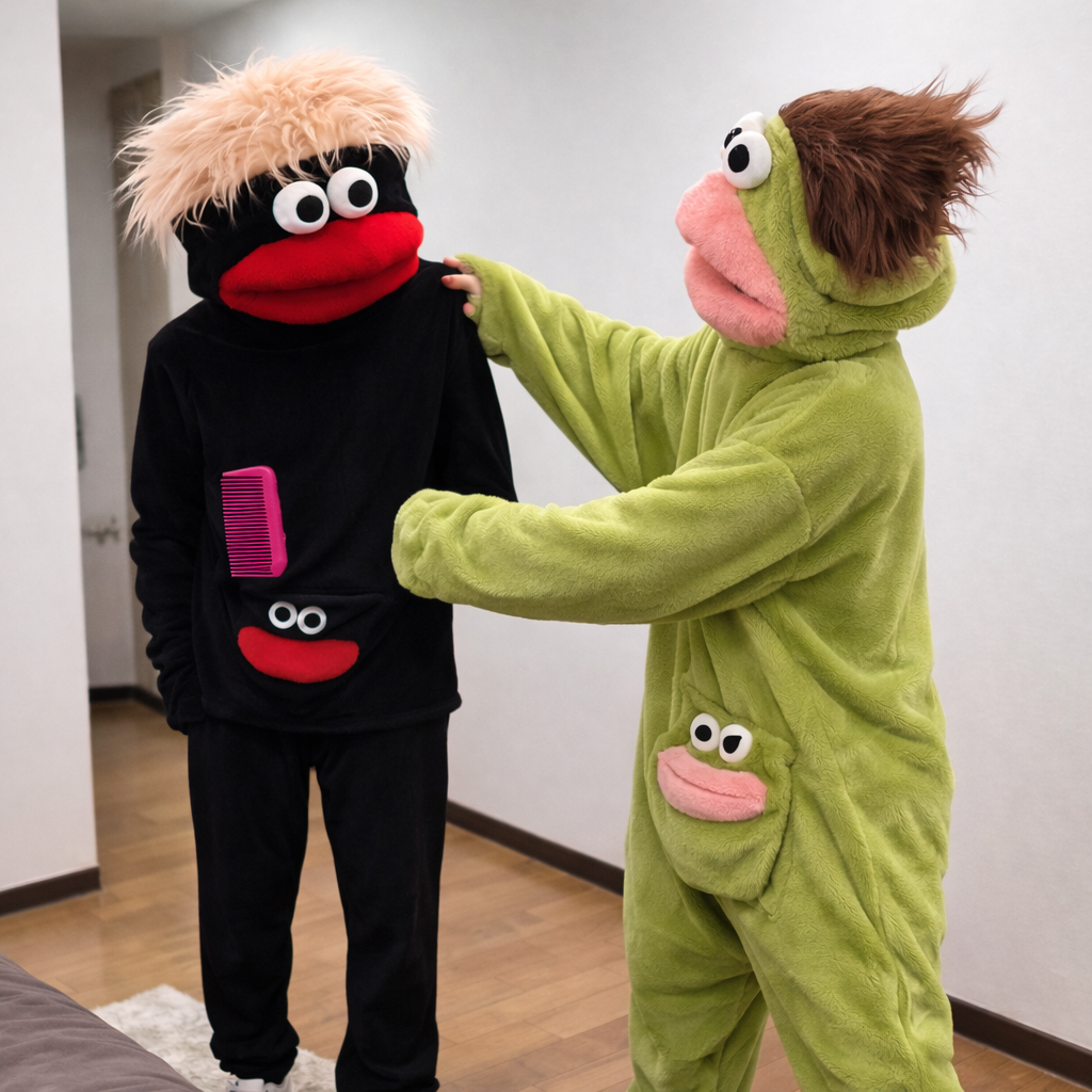 Funky Face Giggle Monster Costume