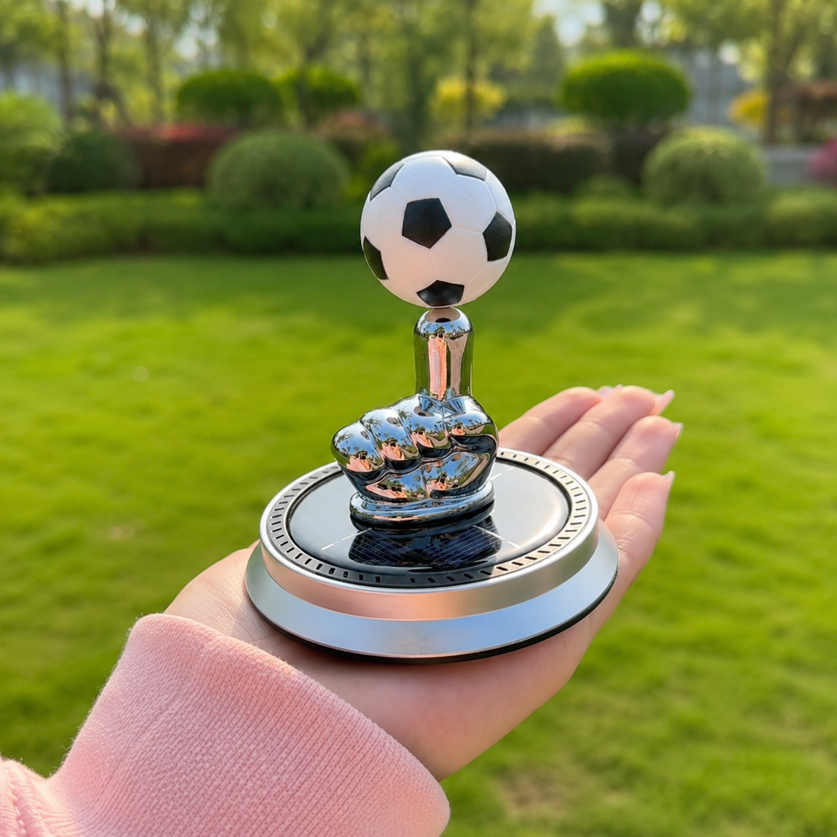 Football Spin Car Dashboard Ornament